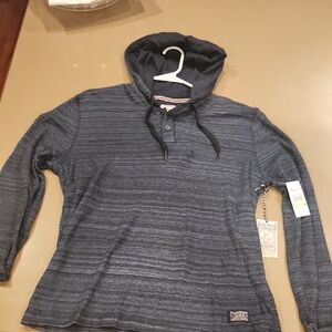 Men's Black Hooded Sweater